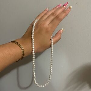 Faux Pearl Necklace